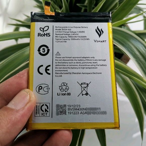 Pin vsmart joy 3 V430 zin hãng
