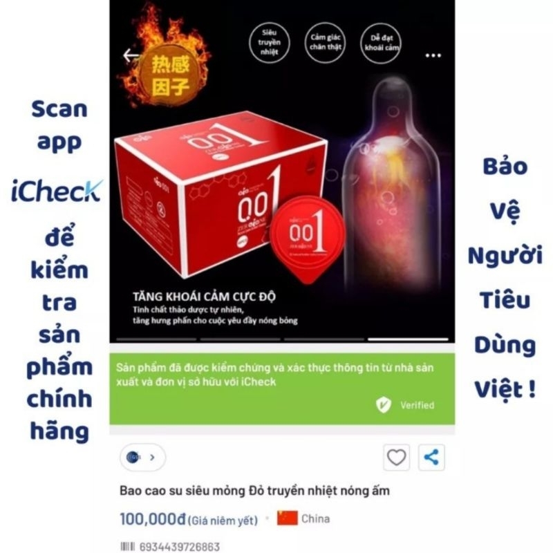 Bao cao su siêu mỏng 001 OiO nhiều gel bôi trơn kéo dài thời gian bcs chống xuất tinh sớm OLO