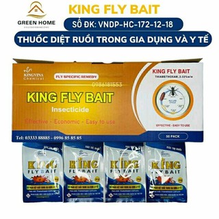 Thuốc diệt ruồi king fly bait, tiêu diệt các loại ruồi hiệu quả
