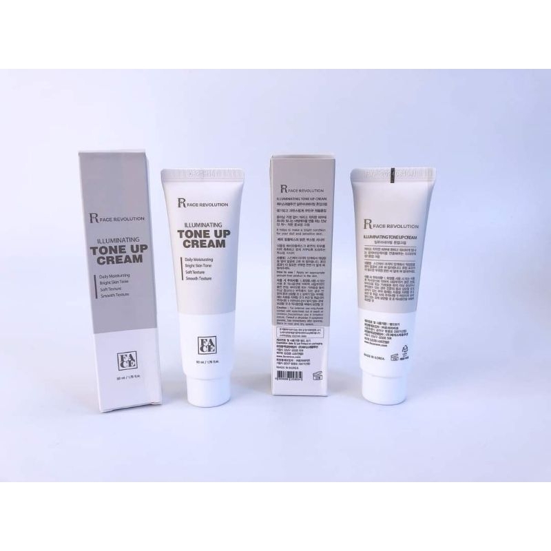 Kem dưỡng R FACE REVOLUTION ILLUMINATING TONE UP CREAM 50ml