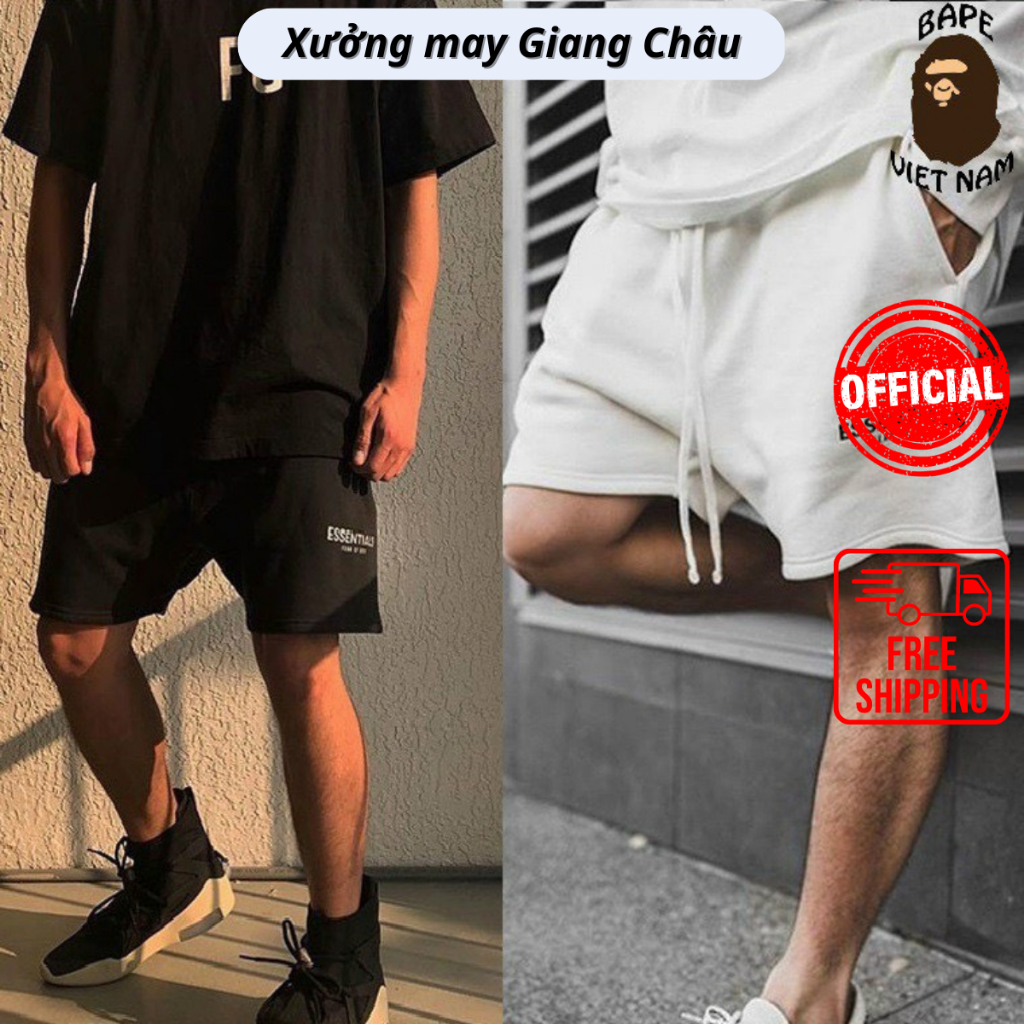 Quần Ngố Nam Cotton Chất Liệu Da Cá - Dày Dặn - Thoáng Mát