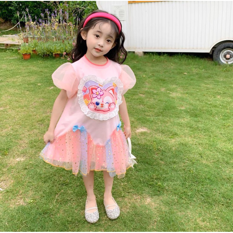 ❣️❣️❣️ Xinh đẹp luôn ạ. cton phối ren lưới xinh lắm ạ 👉🏻👉🏻👉🏻 với thiết kế nhiều lớp ren xếp tầng gắn nơ xinh 2 bên