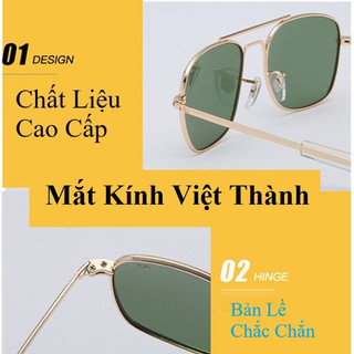 Kính mát thời trang Cơn Ao mỹ (fullbox) Mắt Kính Việt Thành A880