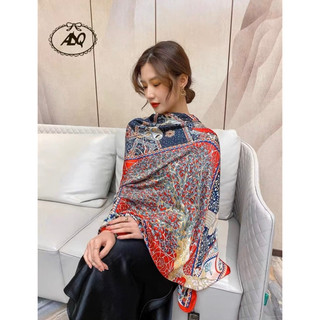 Khăn choàng cổ lụa du lịch biển che nắng size 90x180cm
