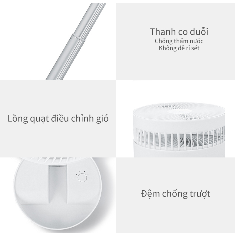 Quạt để bàn xách tay Simplus 8 inch DFSH004