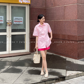 SET sơ mi cúc bấm kèm quần (ảnh thật & video)