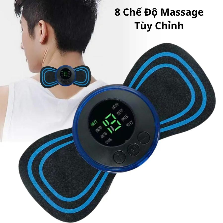 Máy Massage Cổ Vai Gáy SMS, Máy Massage Toàn Thân ACK 8 Chế Độ Massage Tùy Chỉnh, Massage Tay Chân, Massage Cổ Vai Gáy
