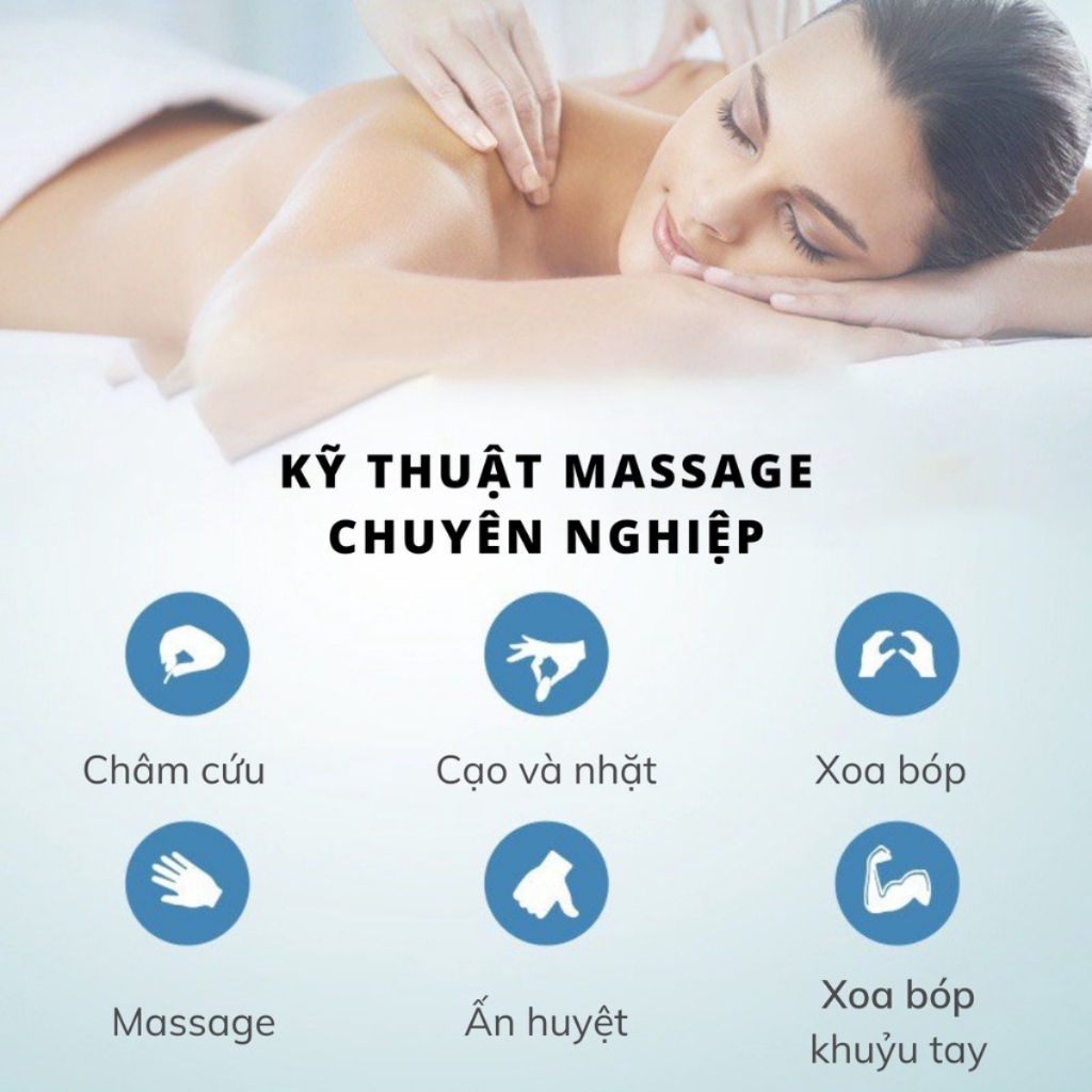 Máy Massage Cổ Vai Gáy SMS, Máy Massage Toàn Thân ACK 8 Chế Độ Massage Tùy Chỉnh, Massage Tay Chân, Massage Cổ Vai Gáy