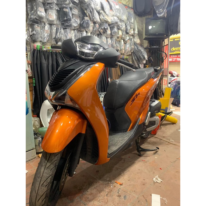 Decal màu cam bóng 3 lớp cao cấp, Decal dán xe máy ô tô