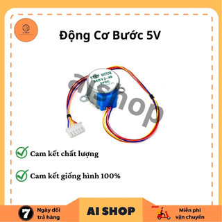 Động Cơ Bước 5V STEP MOTOR 28BYJ-48 5VDC