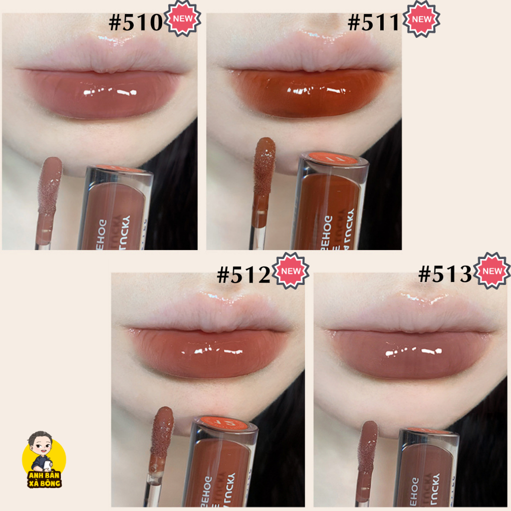 Son Bóng Nhím Con GOGO TALES Water Light Sweet Ripple Lip Gloss GT375