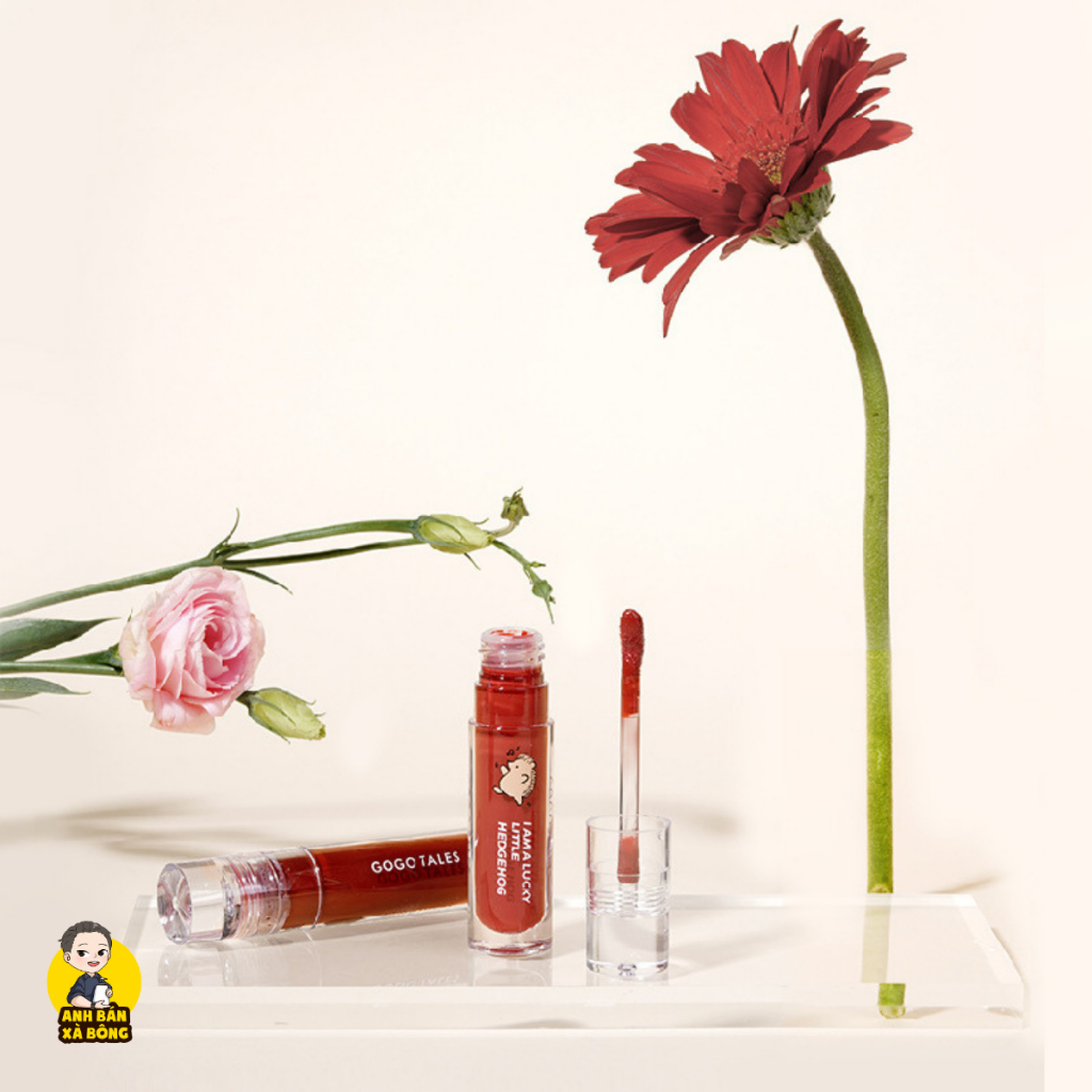 Son Bóng Nhím Con GOGO TALES Water Light Sweet Ripple Lip Gloss GT375