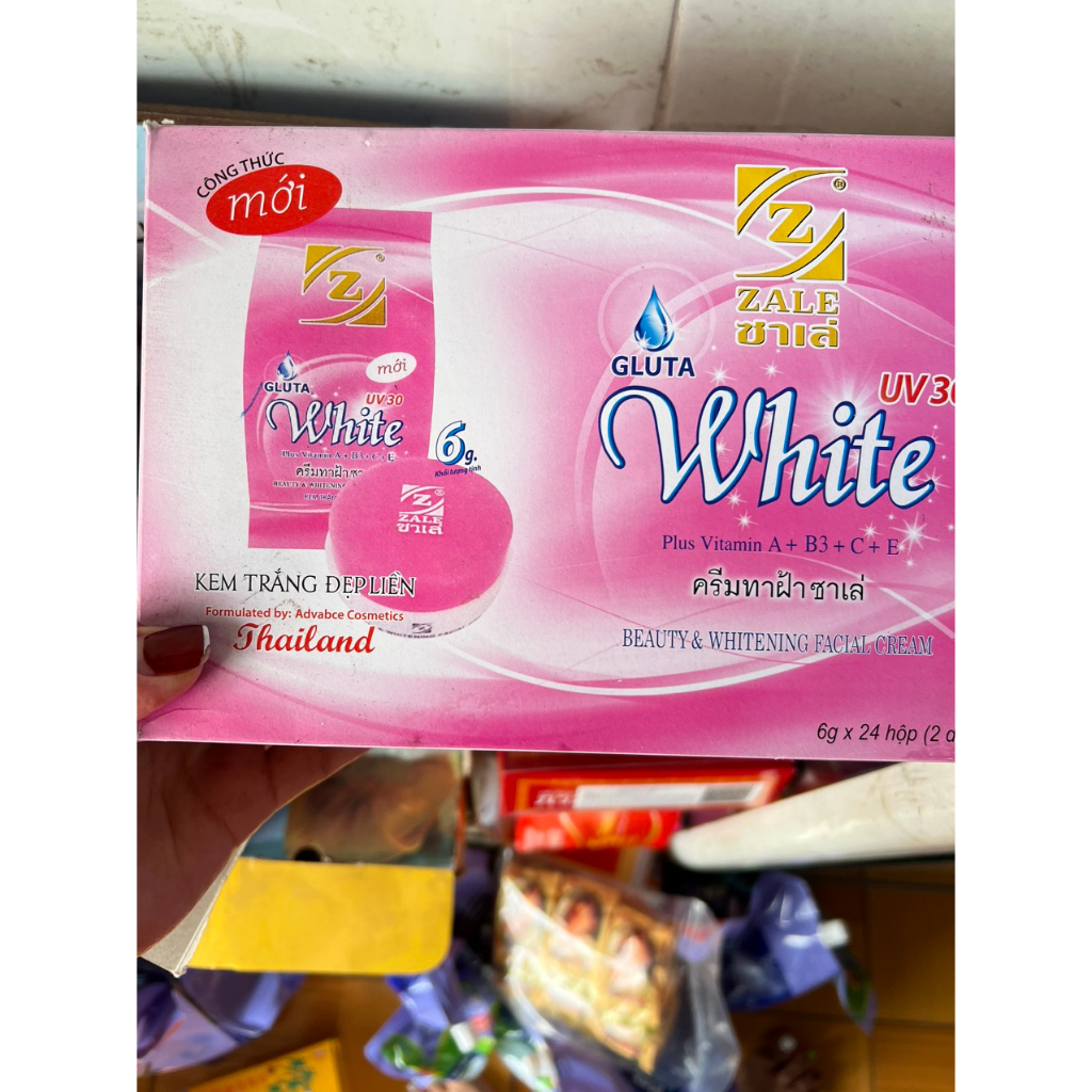 Kem dưỡng da White hồng lốc 24 hộp