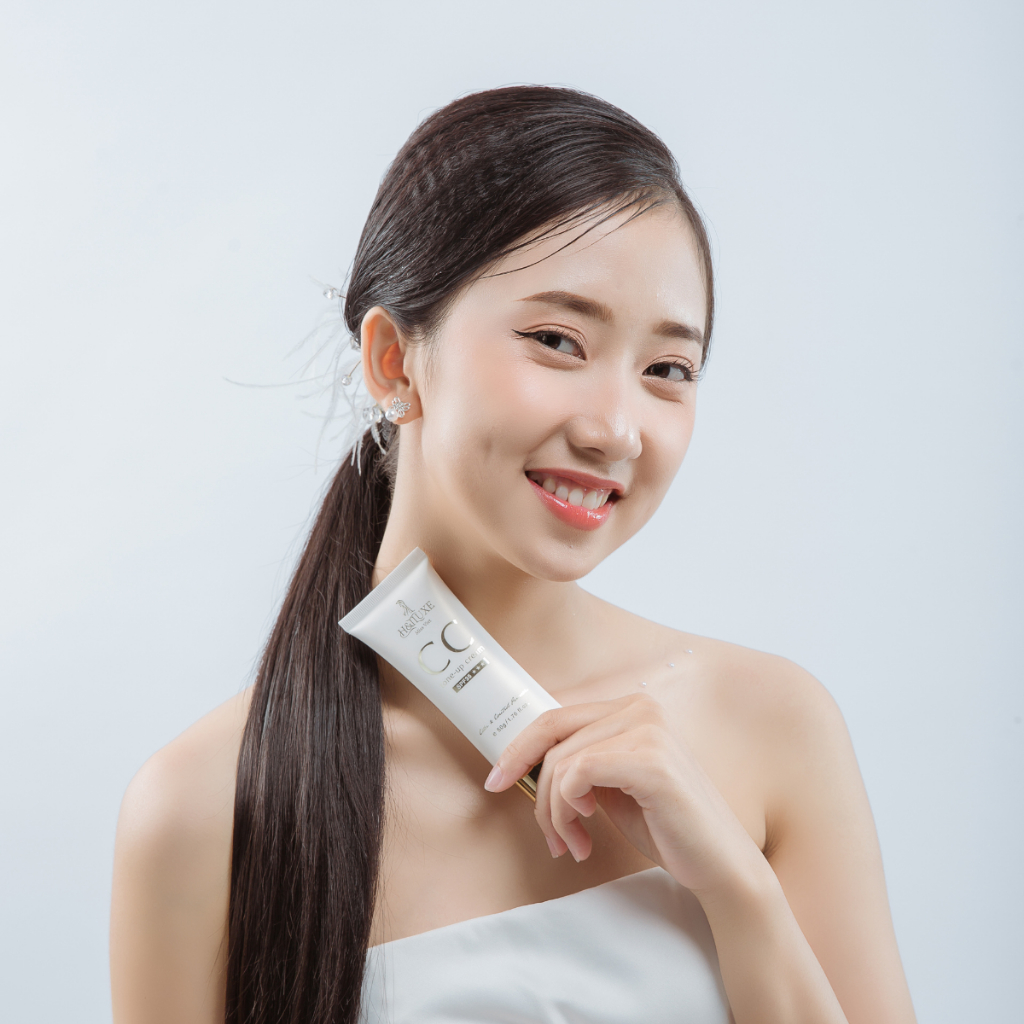 Kem Chống Nắng CC, Kem Nâng Tông Che Khuyết Điểm - Mỹ phẩm Đài Loan