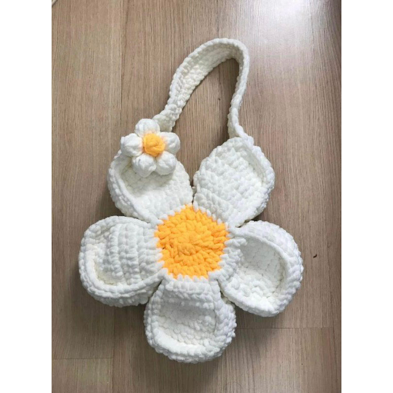 TÚI LEN HÌNH HOA HANDMADE