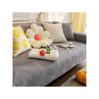 Thảm sofa - đan xéo xám - tsf124