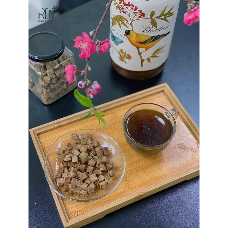 Đường Nâu Đường Phên Mật Mía , Đường Mía Thô Cô Đặc Từ Mật Mía Nguyên Chất Thơm Ngon- Túi 1Kg