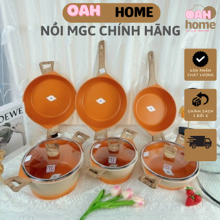 BỘ NỒI CHẢO MGC MẦU CAM OMBRE