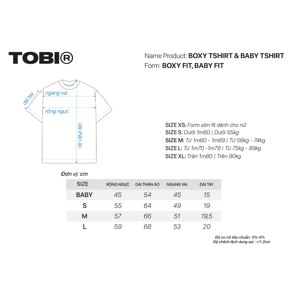 Áo Thun Nữ Baby Tee Thể Thao TOBI Stripped