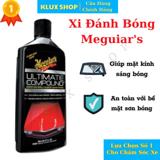 [ NHẬP KHẨU] Xi đánh bóng ô tô Meguiars - Bước 1 - Giúp xe bóng loáng, sáng bóng của bề mặt sơn