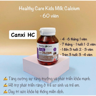 Canxi sữa cho bé Healthycare
