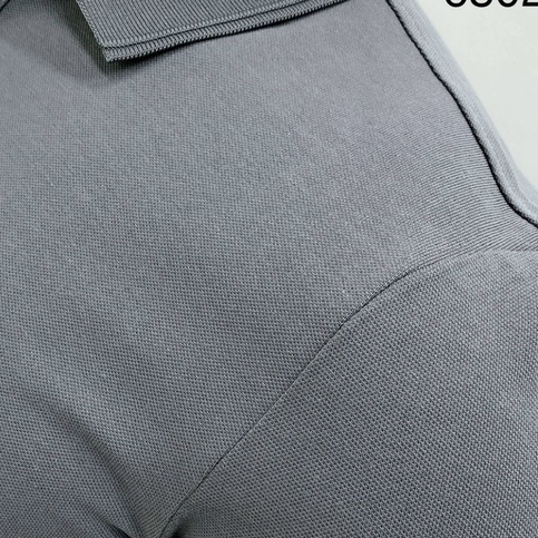 Áo Thun polo nam quảng châu có cổ dáng ôm nhẹ,áo polo vải Cotton 100% mềm mịn thấm hút mồ hôi cao cấp