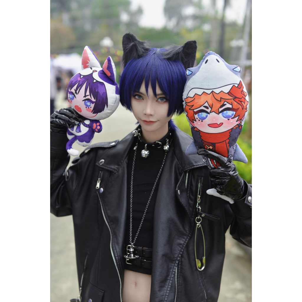 Búp bê Genshin Impact vải lông dạng plushie động vật size lớn 25cm