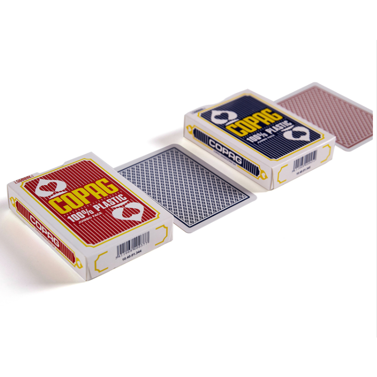 Bài poker nhựa PvC Copag cao cấp không thấm nước size to tiêu chuẩn quốc tế