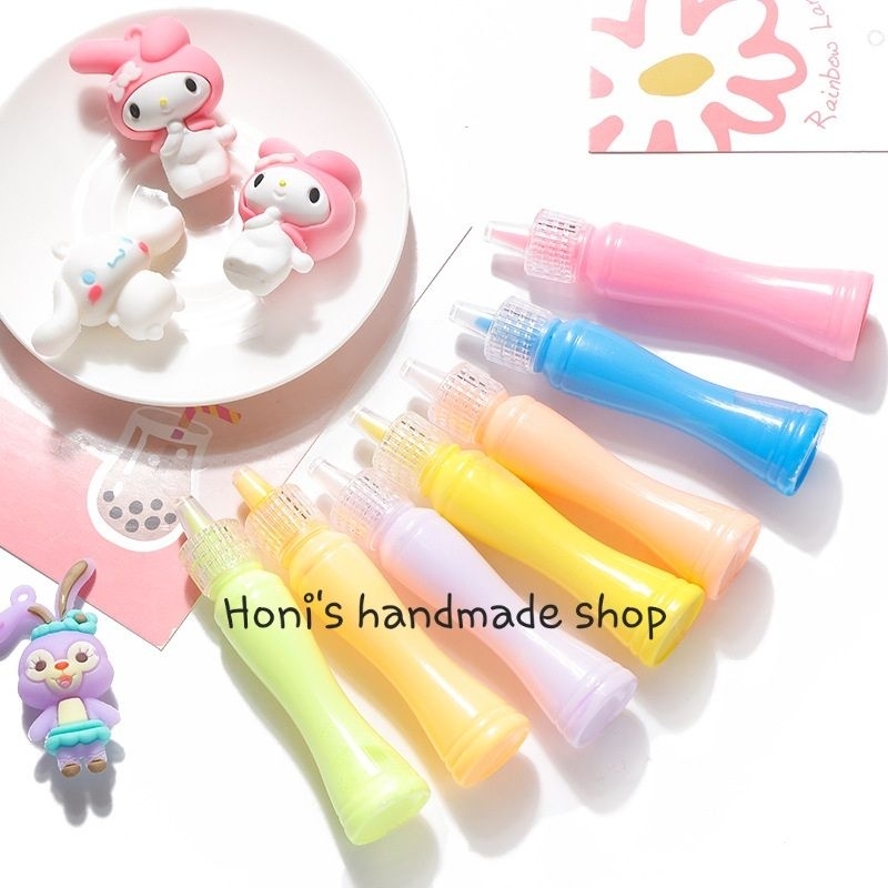 Bút kem đất sét nhiều màu viết chữ, vẽ trang trí trên đất sét