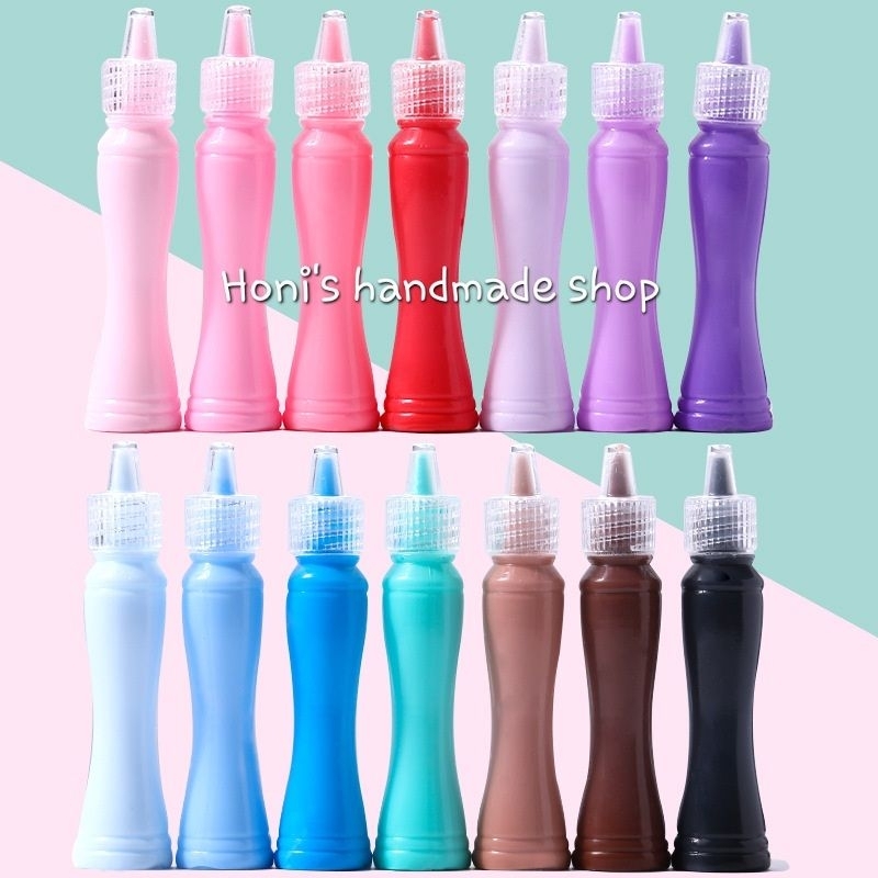 Bút kem đất sét nhiều màu viết chữ, vẽ trang trí trên đất sét