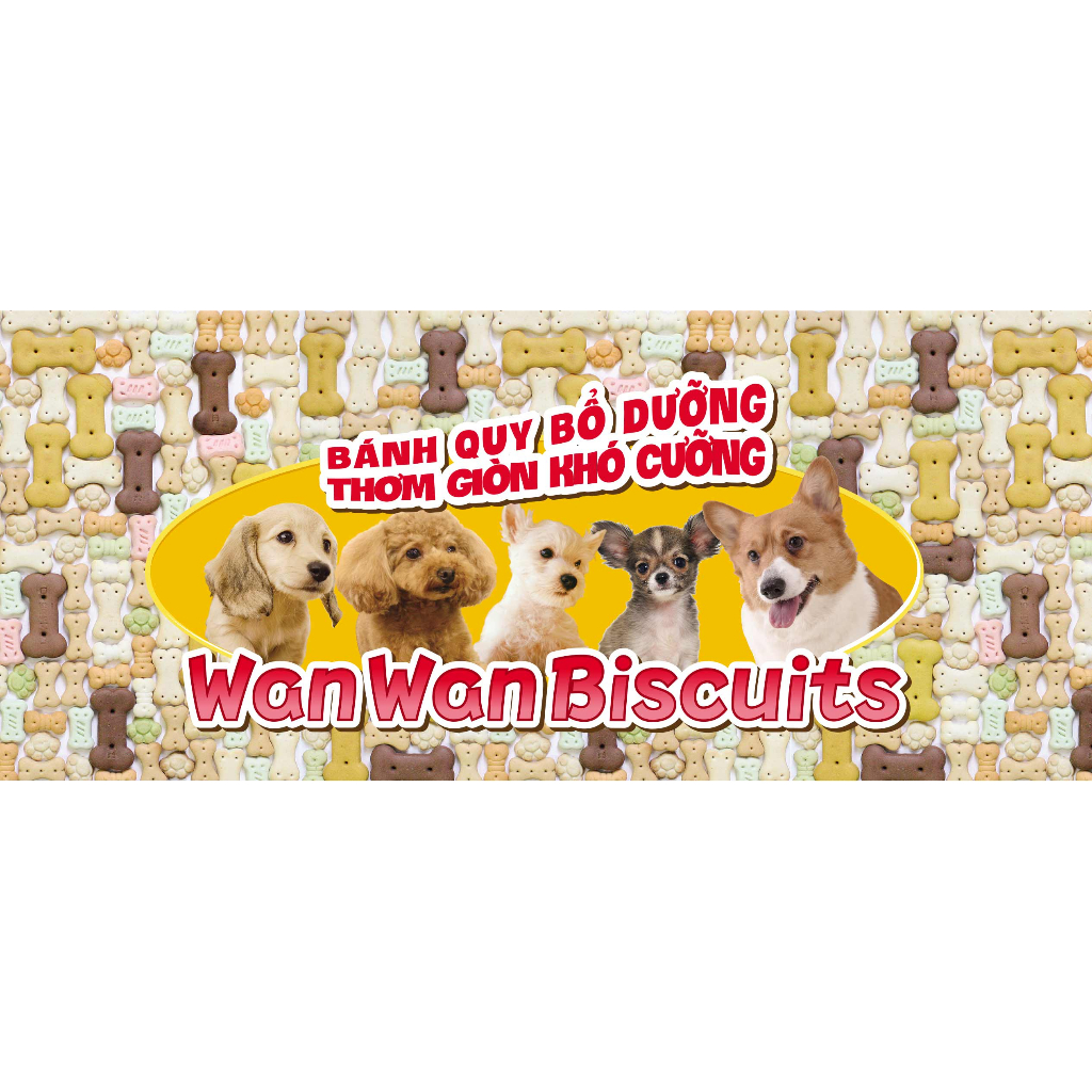 Bánh quy sữa DoggyMan dành cho chó cưng.