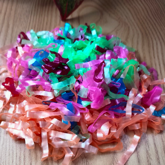 Dây Thun Buộc Tóc Mini cao su co giãn thời trang màu sắc tươi đẹp cho mẹ và bé