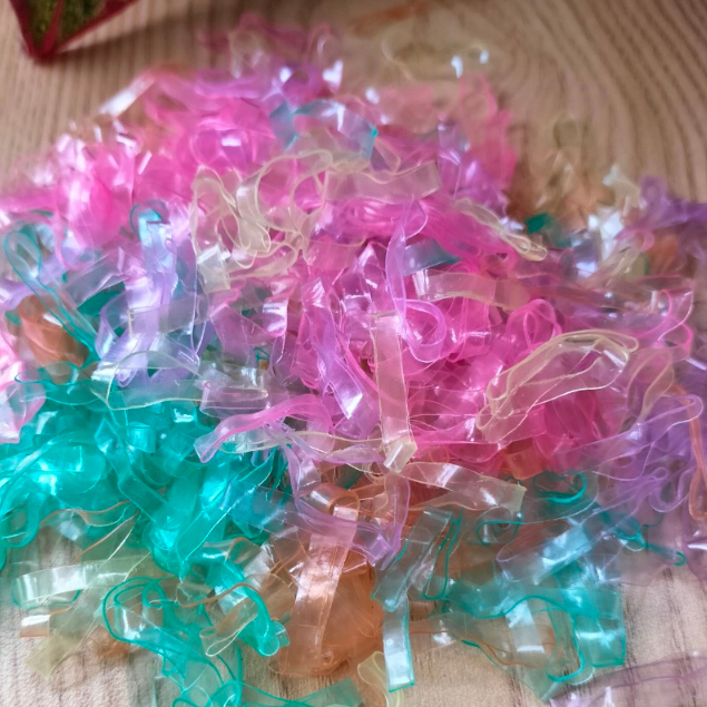 Dây Thun Buộc Tóc Mini cao su co giãn thời trang màu sắc tươi đẹp cho mẹ và bé