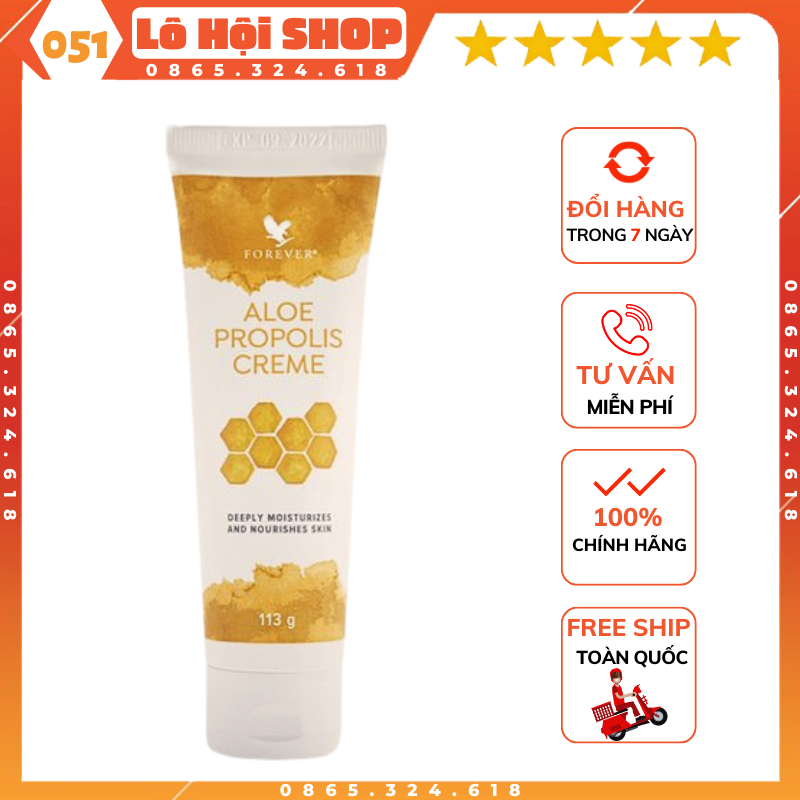 [GIÁ RẺ] Kem dưỡng da thâm mụn Aloe propolis creme 051flp