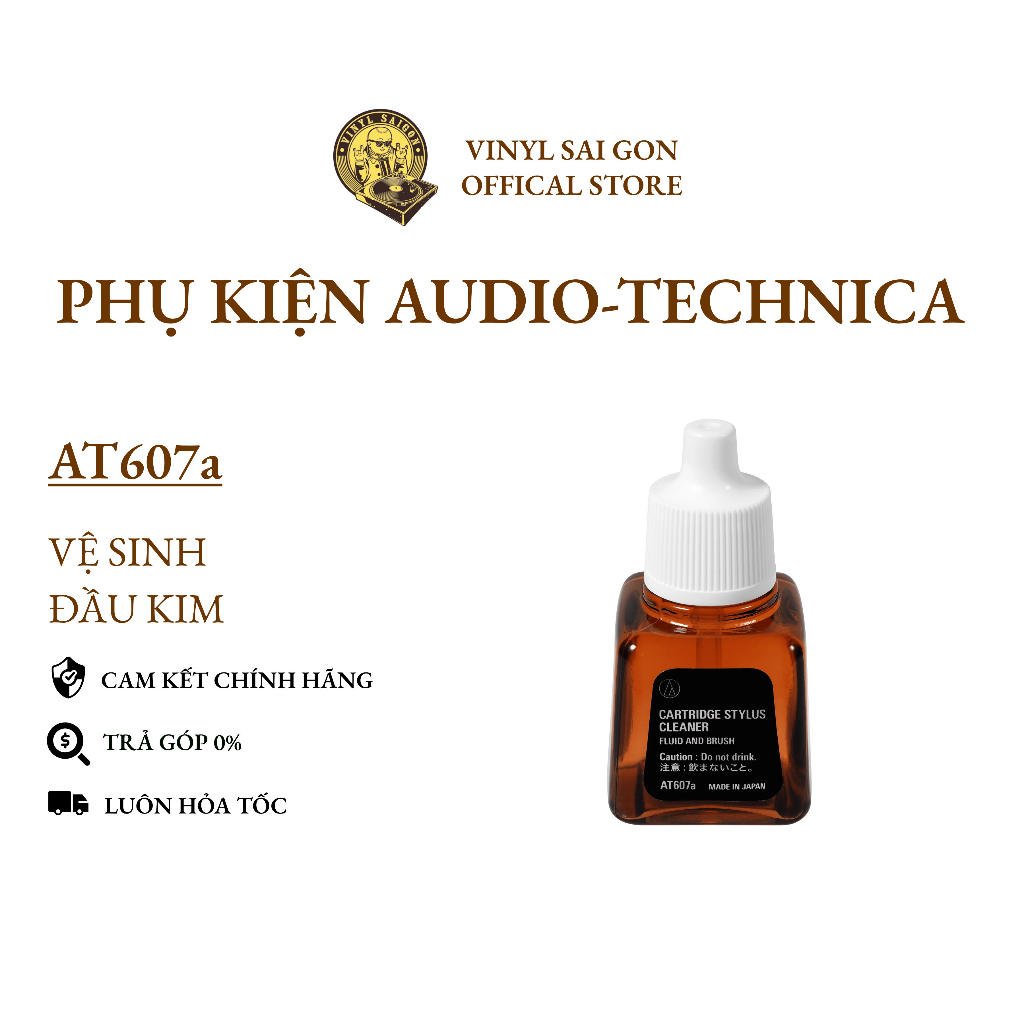 Dung Dịch Vệ Sinh Đầu Kim Máy Đĩa Than Audio-Technica AT607