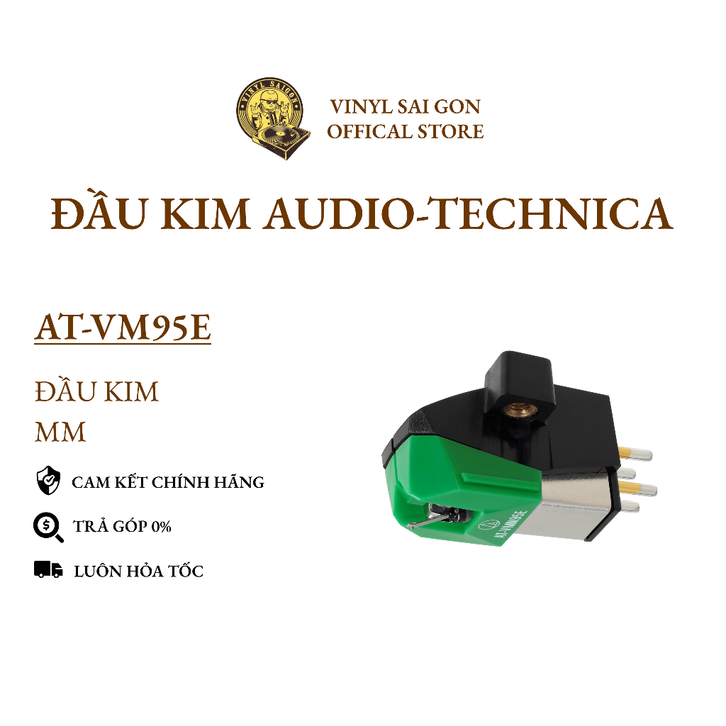 Đầu Kim Máy Đĩa Than Audio Technica AT-VM95E