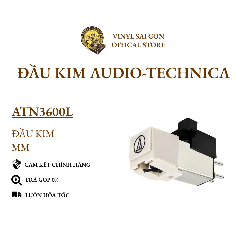 Đầu Kim Mâm Đĩa Than Audio-Technica ATN3600L
