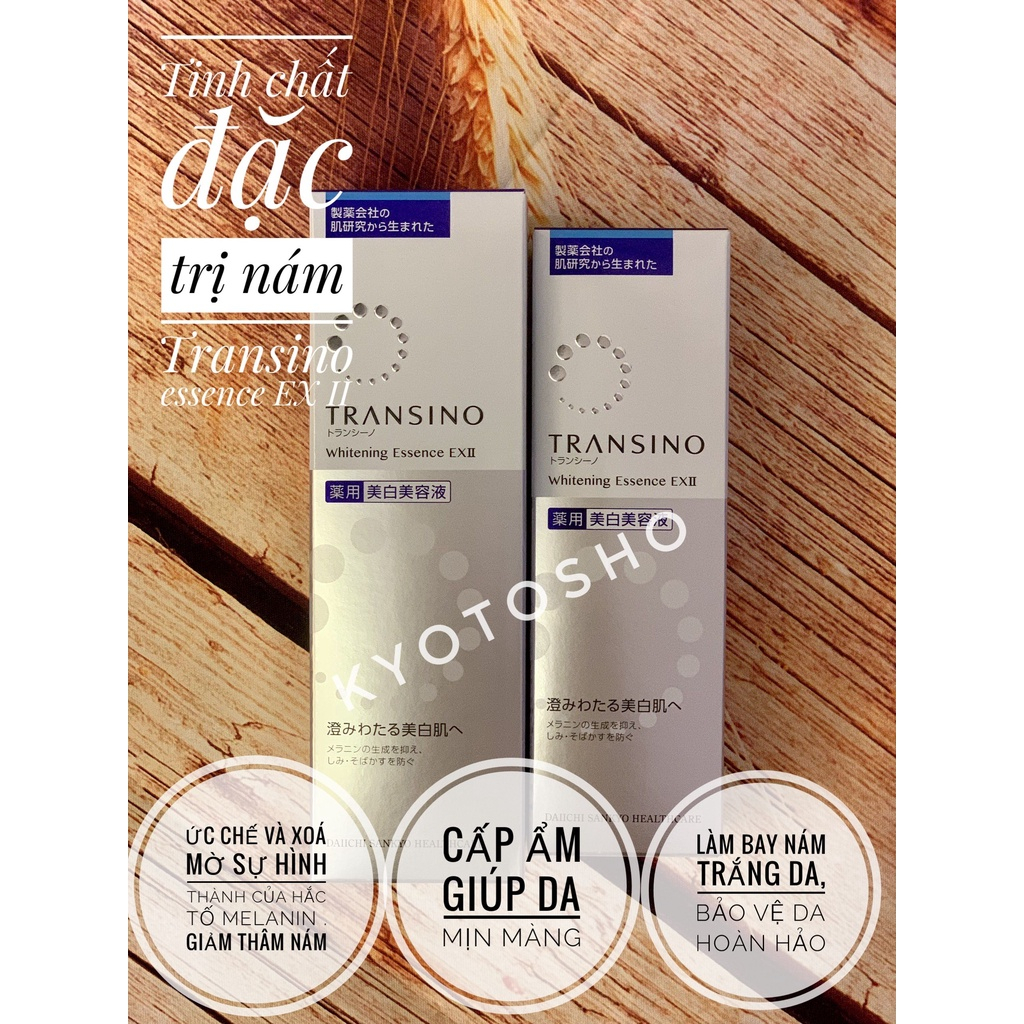 Kem Mờ Nám Transino,Tinh Chất Mờ Nám Transino Whitening Essence ExII nhật bản 40ml | BigBuy360 - bigbuy360.vn