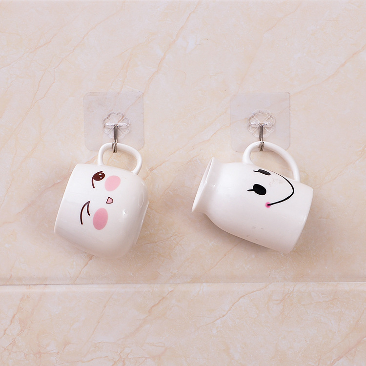 Bộ 10Móc Dán Tường Siêu Dính Trong Suốt Chịu Lực Tốt Treo Tường Chắc Chắn 88037 hoàng xuân vp88