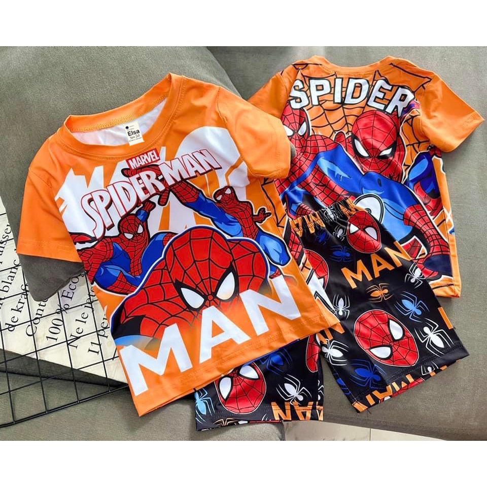 Đồ Bộ Lửng Bé Trai in hình 3D  chất liệu mềm mịn thoáng mát được các bé Trai yêu thích Bán Chạy Nhất #2022#