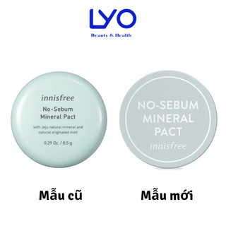 Phấn phủ nén kiềm dầu Innisfree No Sebum Mineral pact 8.5g