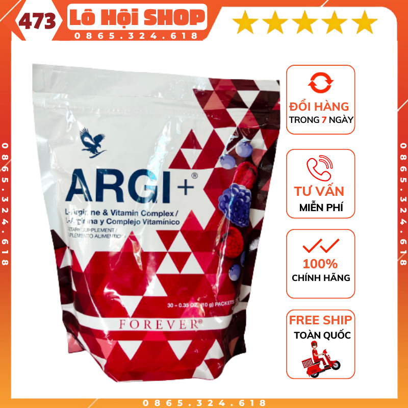 [CHÍNH HÃNG] Thực phẩm chức năng Forever ARGI+ Hỗ trợ Tim Mạch 473FLP | Lô Hội