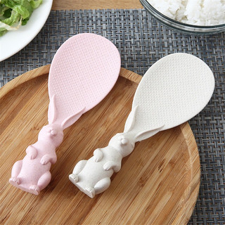 Vá muôi múc xới cơm hình thỏ kute,muỗng bới cơm hình thỏ KN329