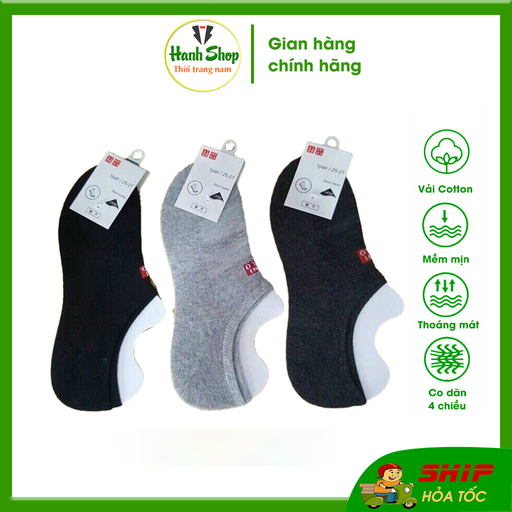 Tất nam cổ ngắn vớ ngắn nam công sở thể thao free size hàng đẹp TN073 Hanh Shop