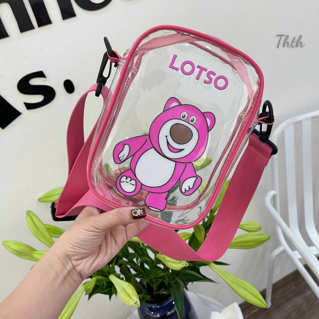 Túi Đeo Chéo Nữ Gấu Dâu Tây Losto - Phong Cách Trẻ Trung Và Thời Thượng