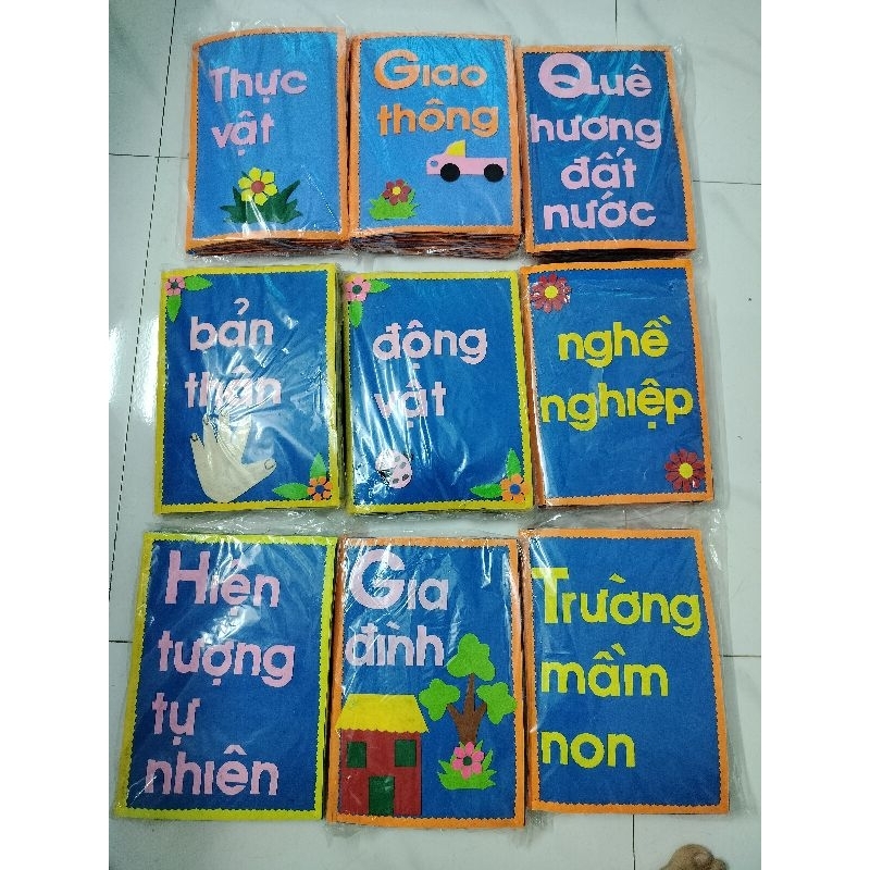 sách vải nỉ các chủ đề