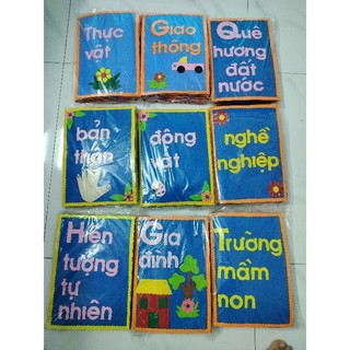 Sách vải nỉ các chủ đề