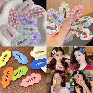 ⚡Kẹp Tóc Họa Tiết Hoạt Hình Đám Mây Hình Thoi Phong Cách Nhật Hàn Thời Trang