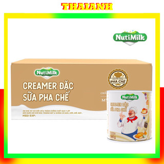 Thùng sữa đặc creamer nuti lon 380gr dùng làm bánh,pha cà phê,pha chế-thaianh