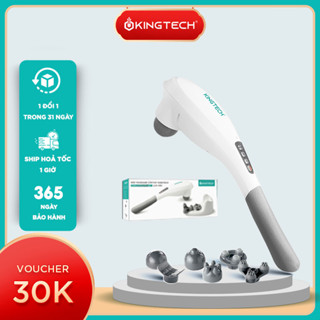 Máy Massage Cầm Tay Đa Năng Cao Cấp KINGTECH LUX-450 - Máy Đấm Lưng Dành Cho Phụ Nữ, Người Trung Cao Tuổi - BH 12 Tháng